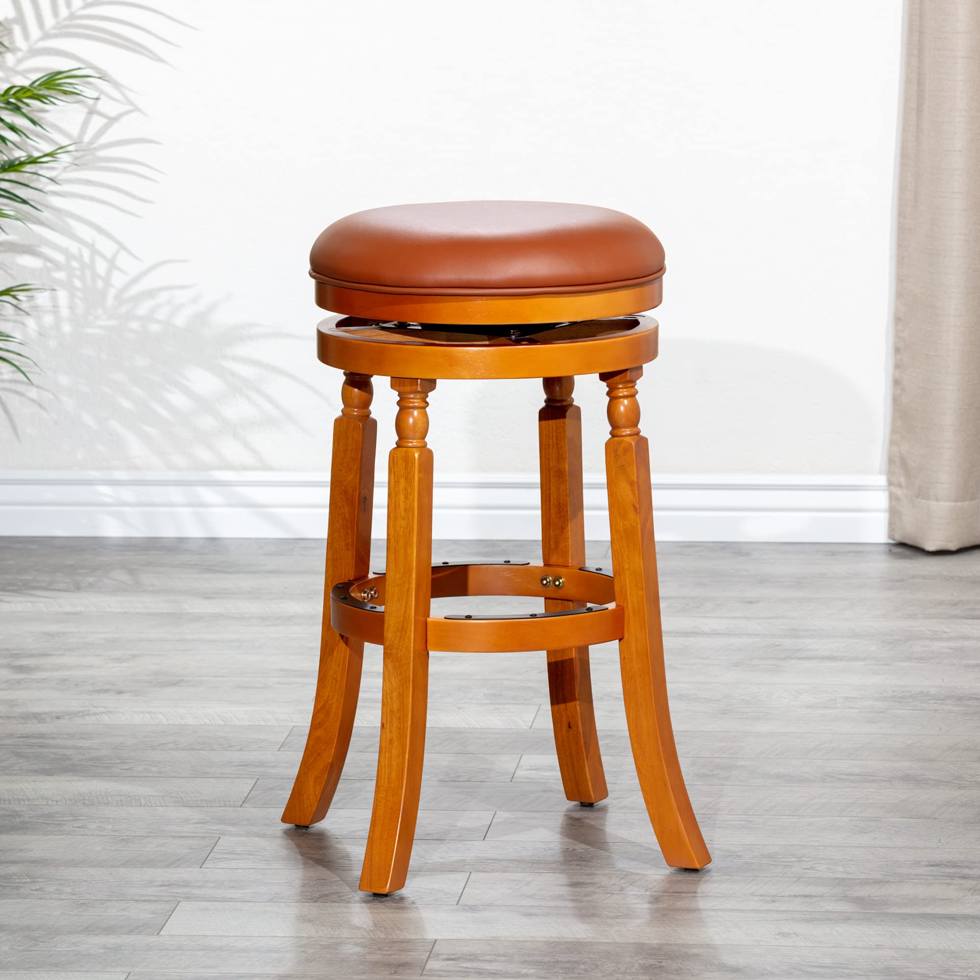 DTY Indoor Living Palmer Lake Swivel Bar Stool 30