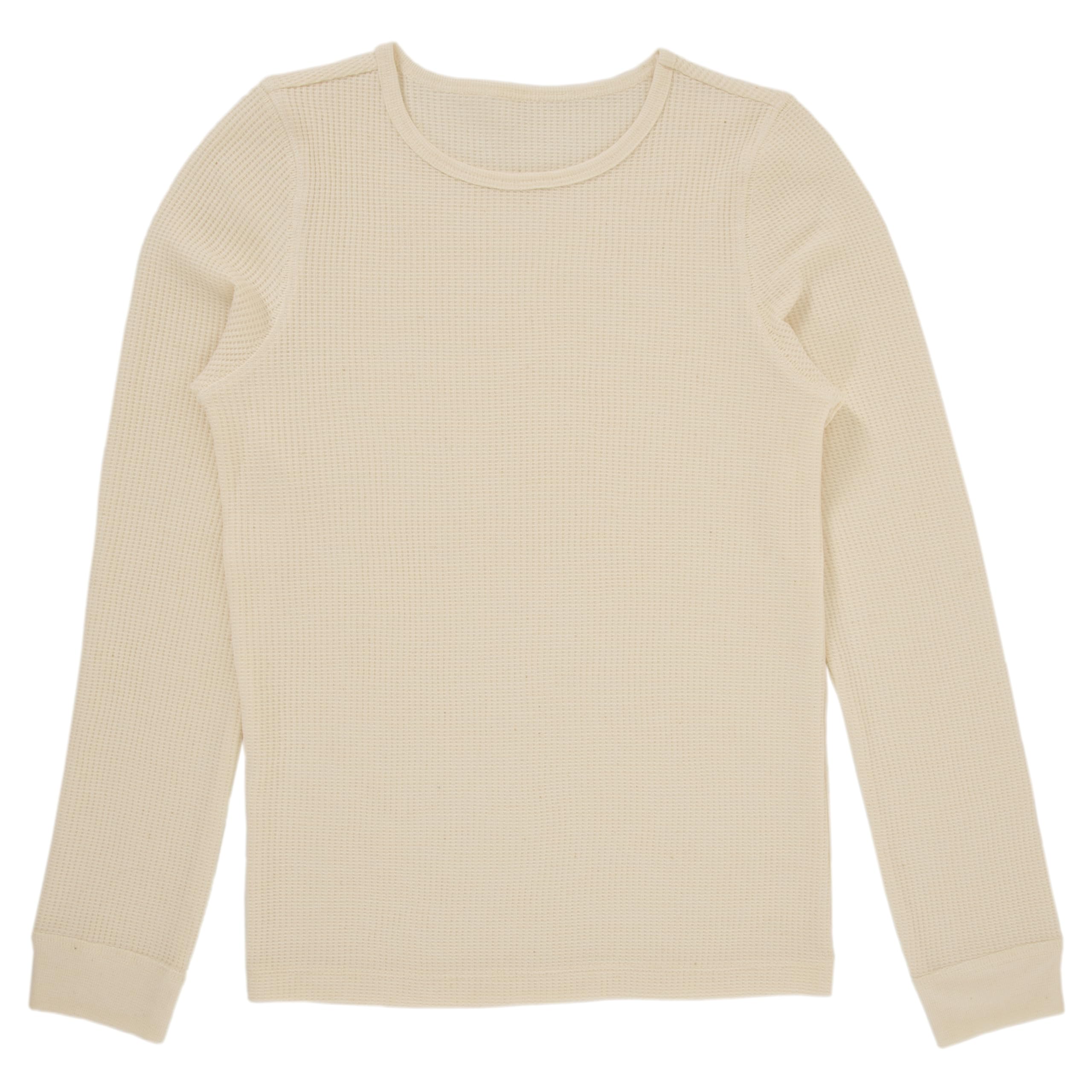Fruit of the Loom Girls' Premium Thermal Waffle Underwear Set - Soft Cotton Long Sleeve Shirt & Pants for Winter Warmth - Perfect for Cold Weather, Sleepwear & Layering
