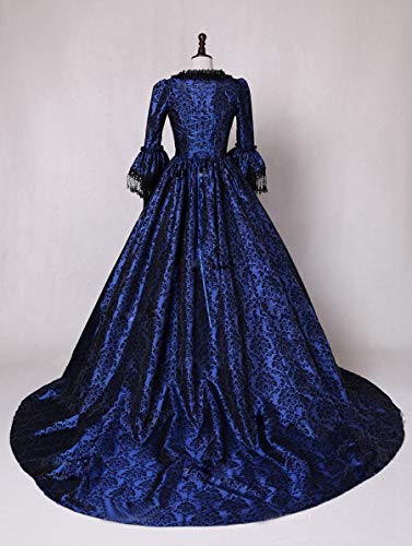 18th Century Women's Rococo Ball Gown - Victorian Masquerade Costume for Themed Parties, Halloween & Historical Reenactments | CountryWomen Elegant Dress