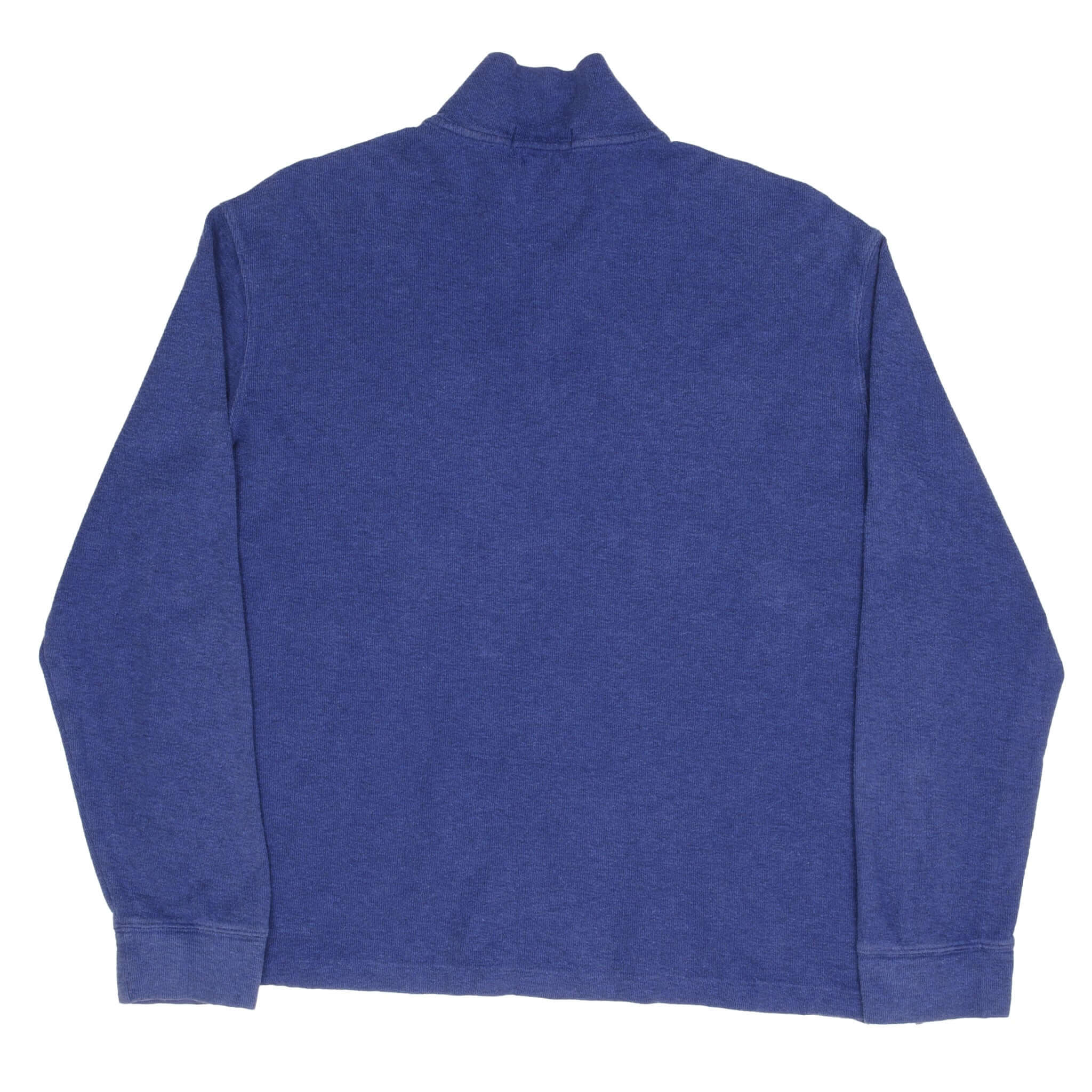 Ralph Lauren Blue Quarter Zip Sweater for Men - Size Large | Casual Pullover for Work & Outdoor Activities
