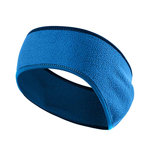 Women's Fleece Headband for Makeup, Running & Cycling - Windproof Cold Protection Ear Warmer for Girls & Women - Perfect for Winter Sports, Gym & Skincare Routines