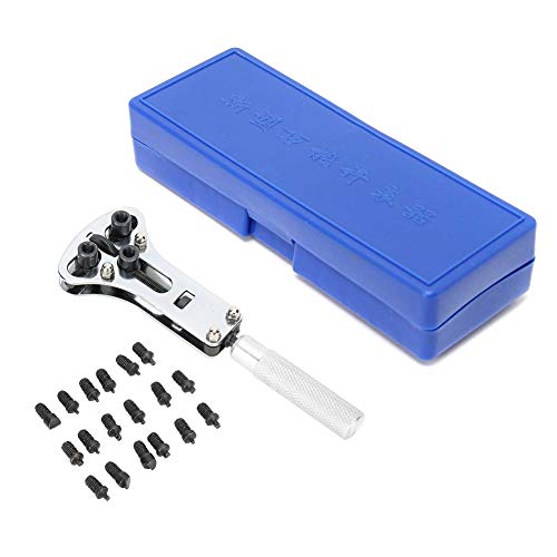 Stainless Steel Watch Back Case Removal Wrench & Opener Tool - Professional Jewelry Making Kit for DIY Watch Repair, Battery Replacement & Craft Projects - Perfect for Watchmakers, Hobbyists & Jewelry Artists