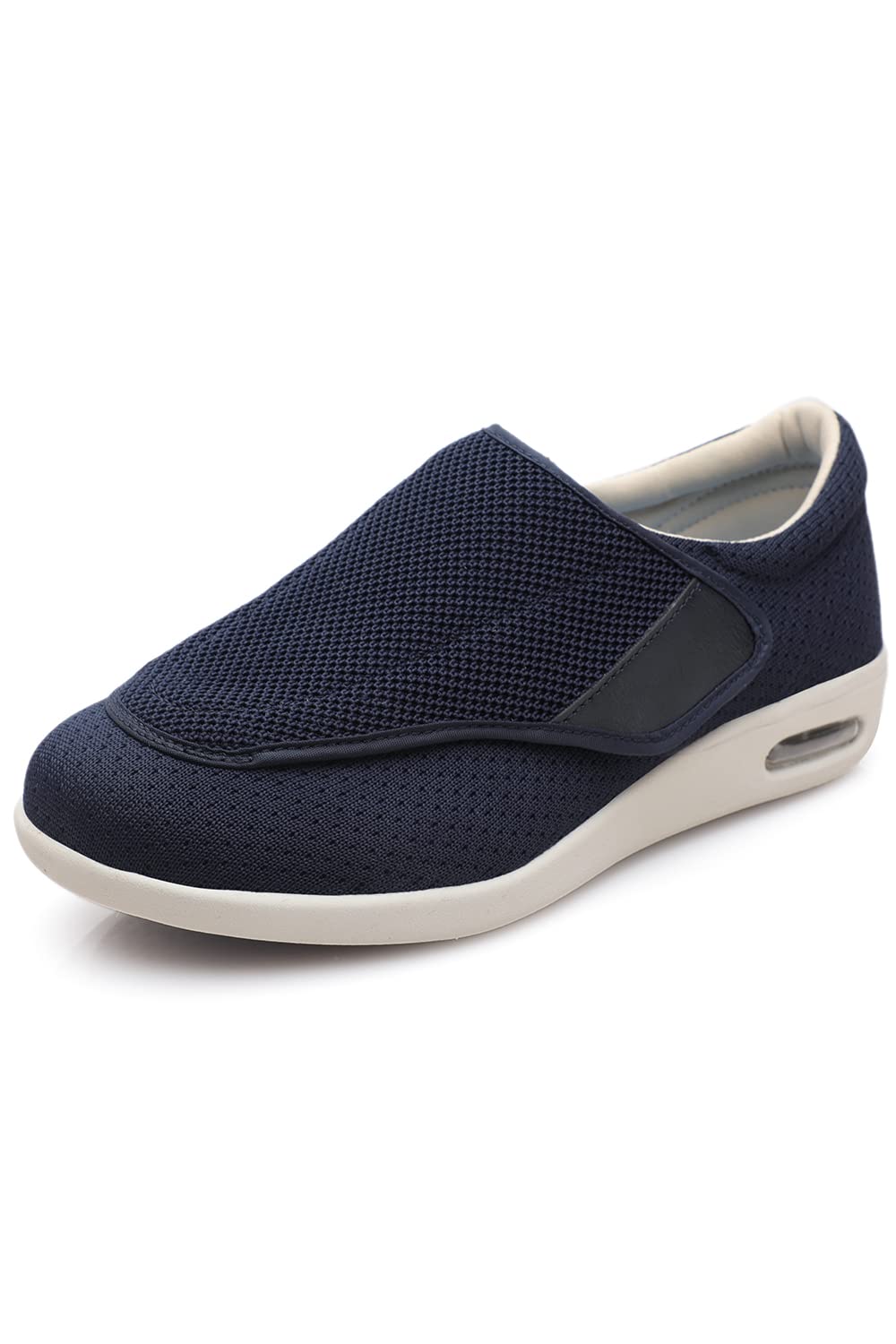 ZUMEIJIA Women's Diabetic Shoes with Velcro Adjustable Straps - Wide Width Swollen Feet Relief - Non-Slip Walking Shoes for Daily Comfort & Foot Care (Ideal for Elderly, Nurses & Diabetics)