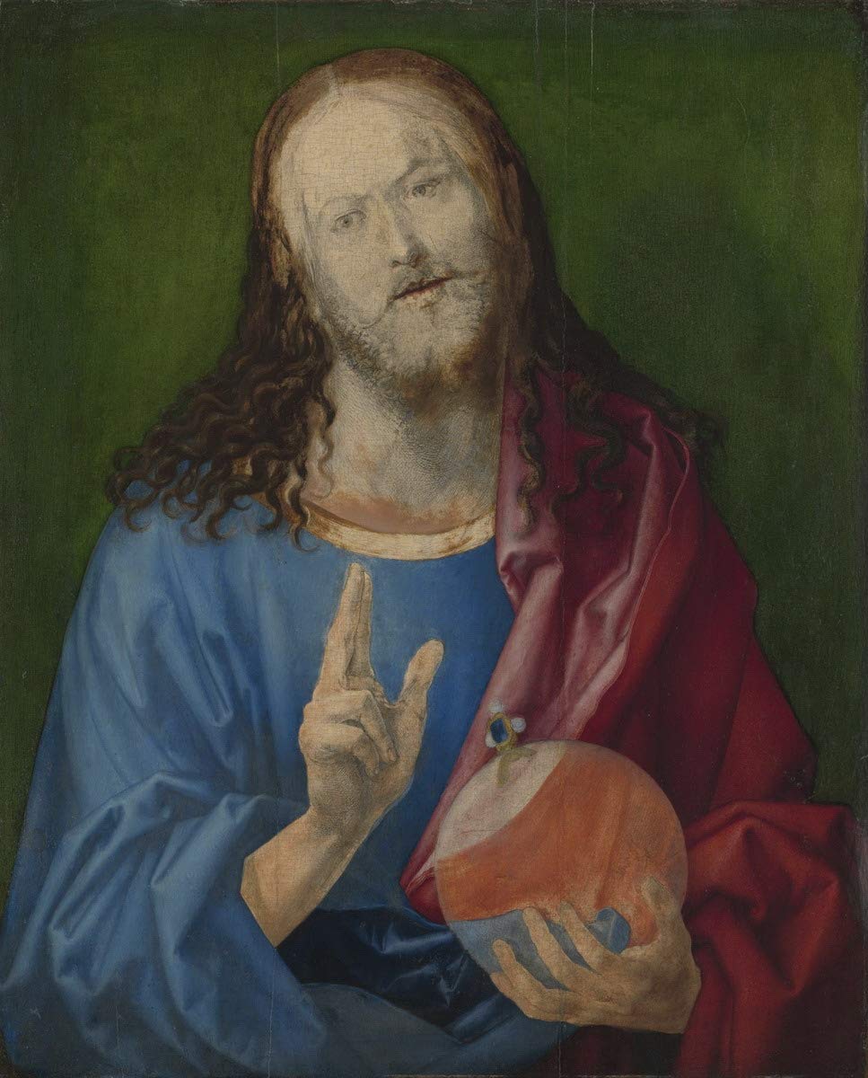 Berkin Arts Albrecht Durer Giclee Print on Paper - Premium Fine Art Reproduction Poster - Famous Salvator Mundi Painting Wall Decor for Living Room, Office & Gallery Display