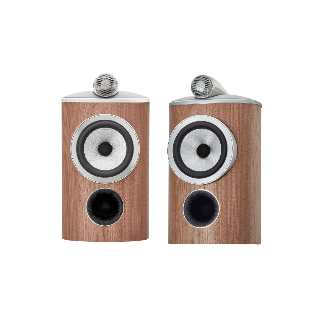 Bowers & Wilkins 805 D4 Bookshelf Speakers - Premium Stand Mount HiFi Stereo Pair for Home Theater & Audiophile Listening