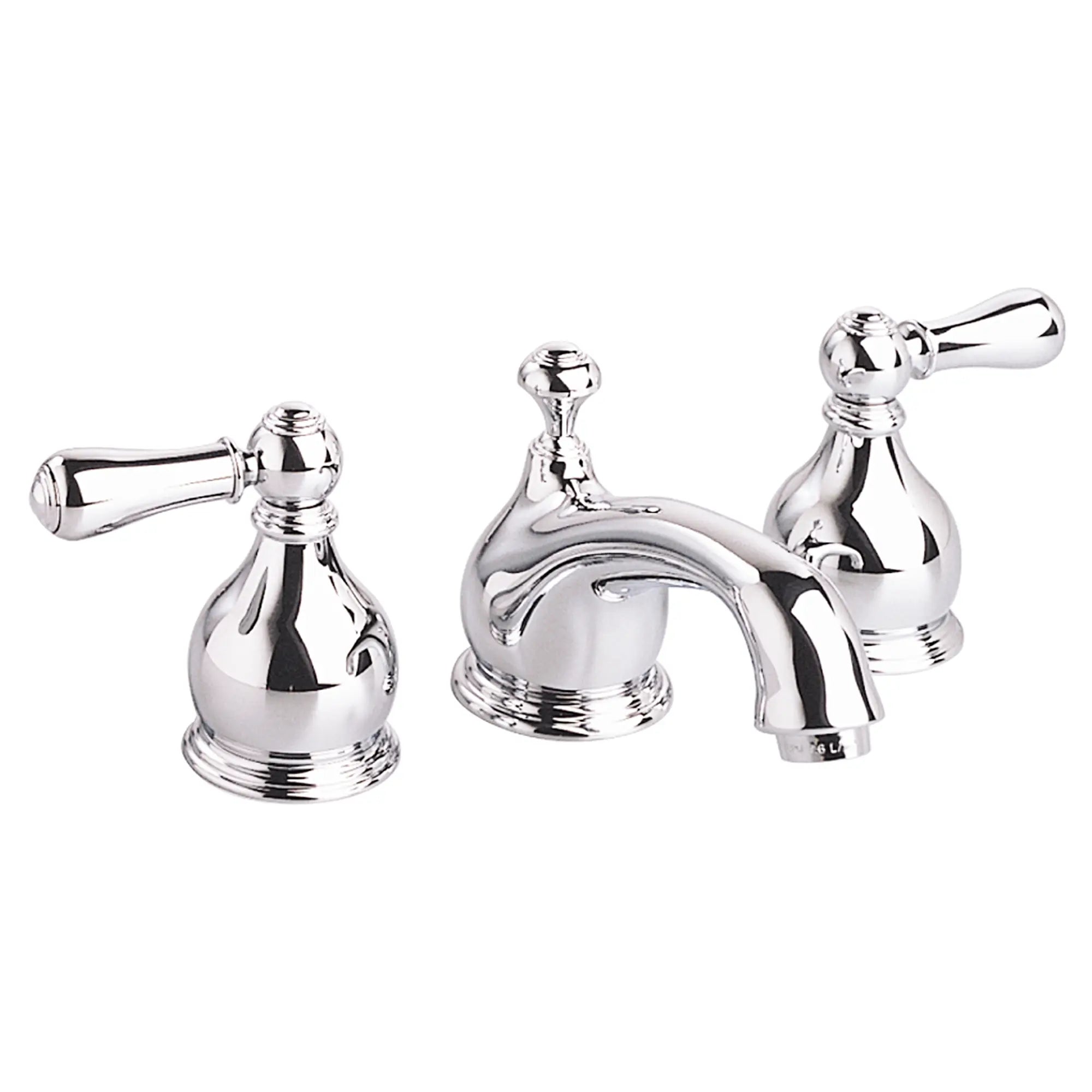 Hampton 8 Inch Widespread Bathroom Faucet with 2 Handles - Modern Waterfall Spout for Vanity Sink, Perfect for Bathroom Remodeling and Home Upgrade