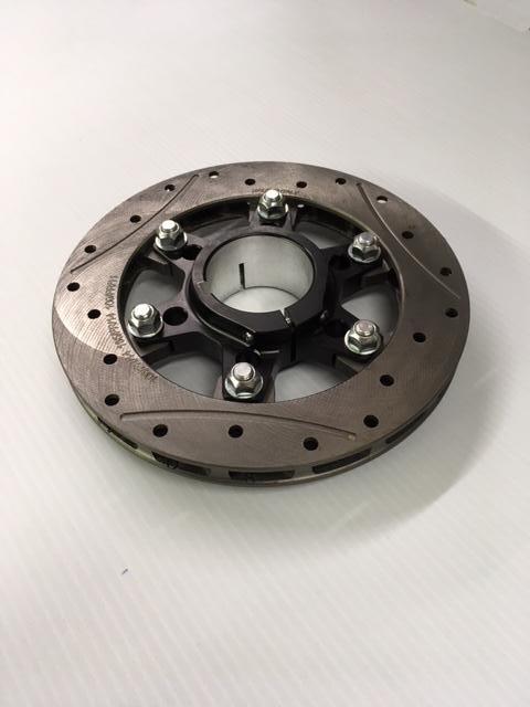 High-Performance 50mm 6-Point Rotor Assembly (195x16mm) - Direct Replacement for ITL198 50A LGNR - Perfect for Heavy-Duty Braking Systems in Trucks & SUVs