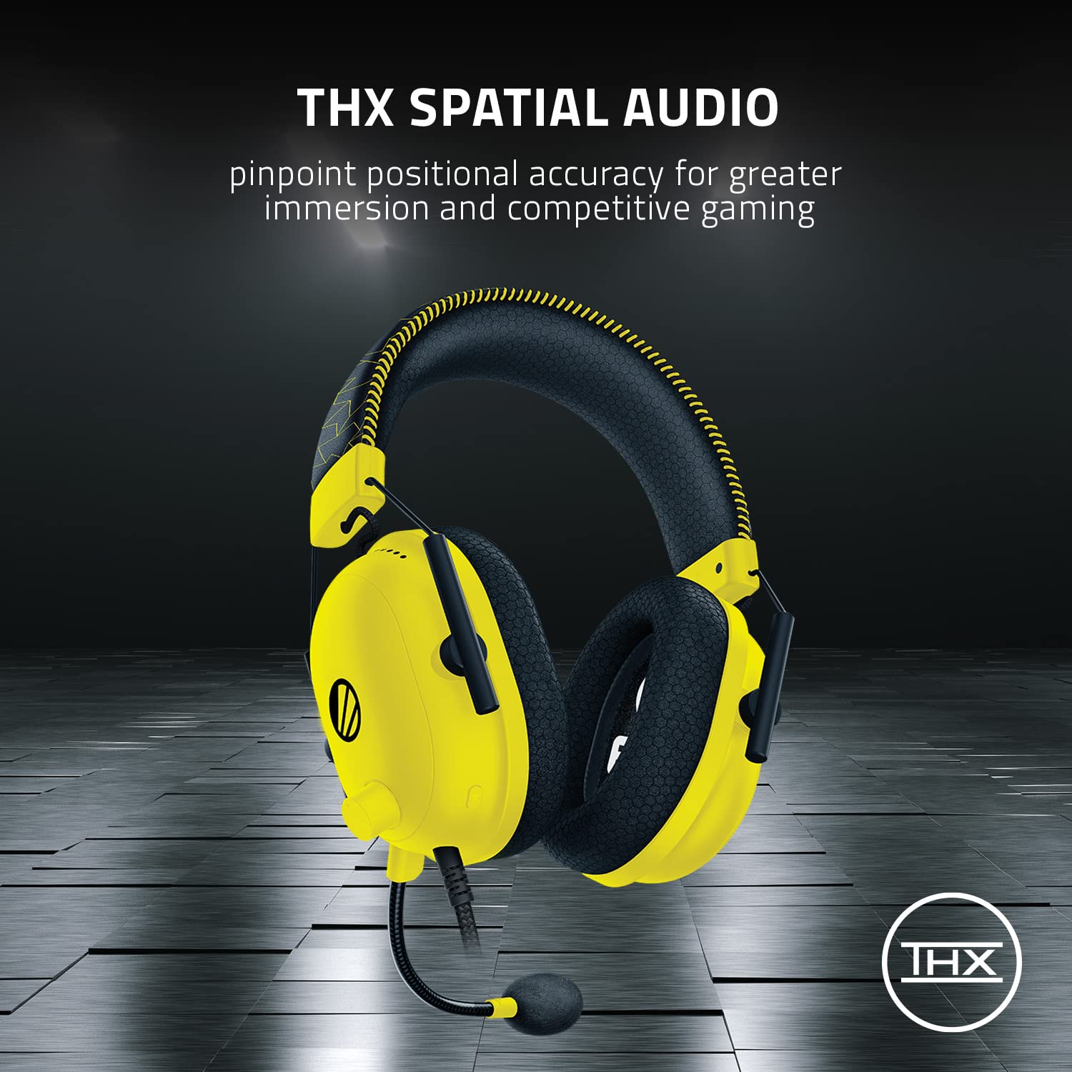 Razer BlackShark V2 Pro Wireless Gaming Headset - THX Spatial Audio, 50mm Triforce Titanium Drivers, HyperClear Cardioid Mic, Advanced Noise Cancellation for PC, PS5, PS4, Switch | Perfect for Esports, Streaming & Competitive Gaming