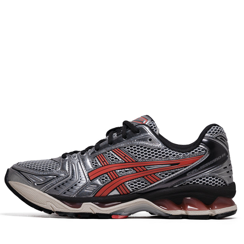 ASICS Gel-Kayano 14 Running Shoes for Men & Women - White/Papaya Colorway - Premium Cushioning & Stability - Perfect for Jogging, Gym Workouts & Daily Wear