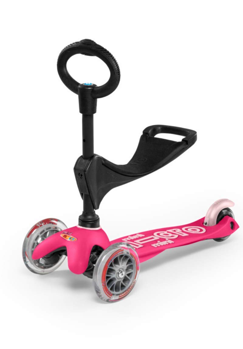 Micro Kickboard Mini 3-in-1 Deluxe 3-Stage Ride-On Scooter for Toddlers Ages 1-5 Years | Adjustable Height, Lightweight & Durable | Perfect for Indoor Play, Outdoor Adventures & Learning Balance