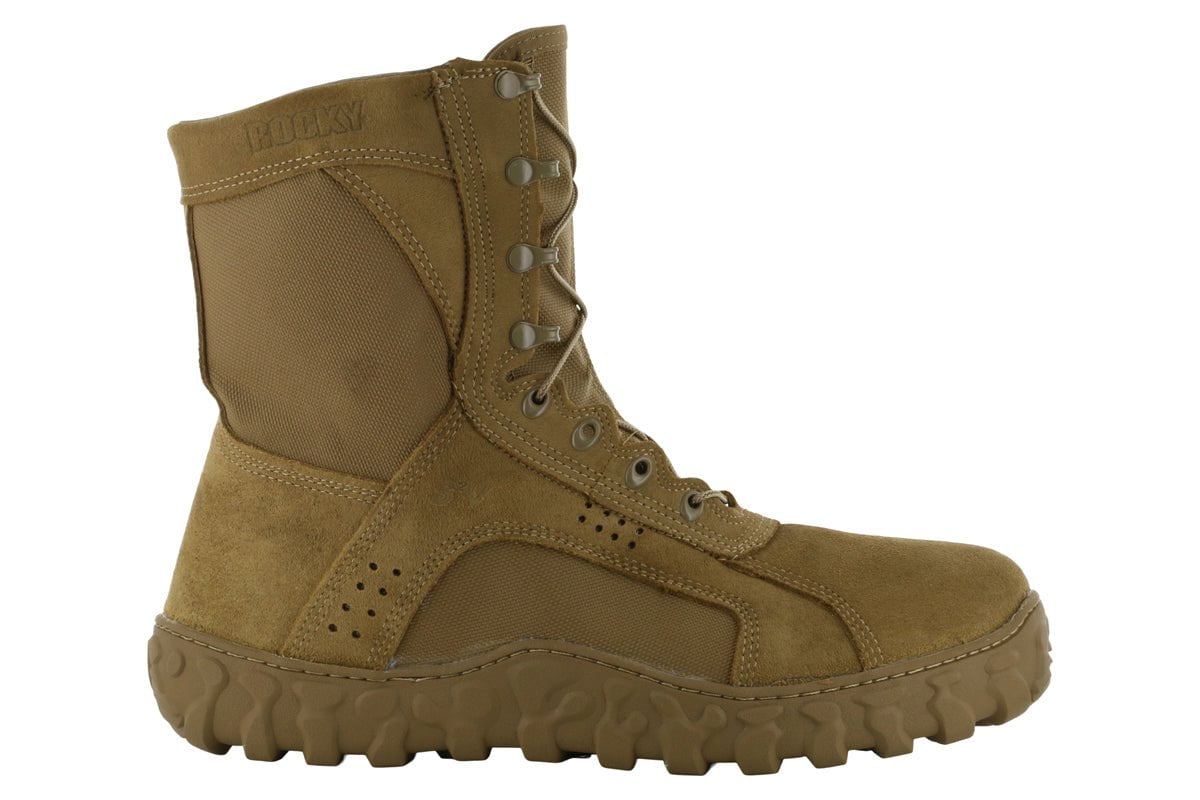 Rocky Tactical Military Boots for Men - Durable Combat & Hiking Boots - Waterproof & Lightweight for Outdoor Adventures, Hunting, and Work