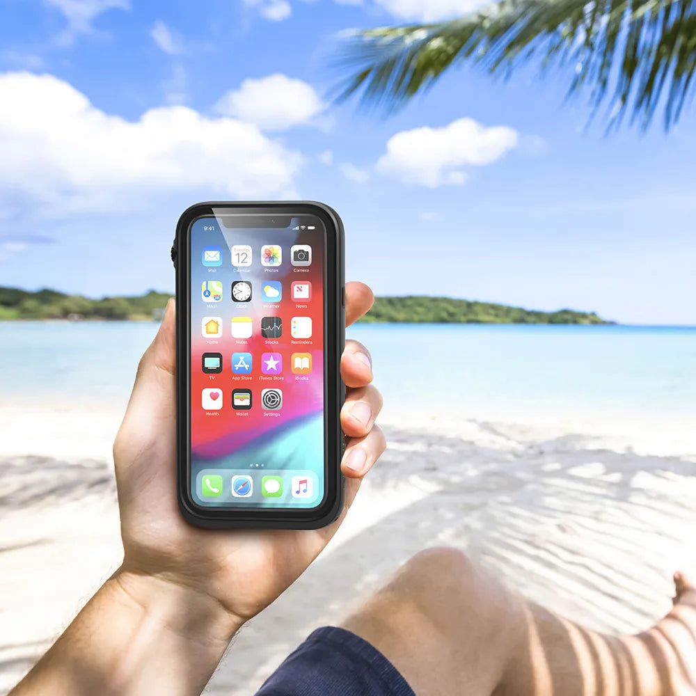 iPhone XR Waterproof Case - Shockproof & Dustproof Protective Cover for Swimming, Outdoor Activities & Daily Use