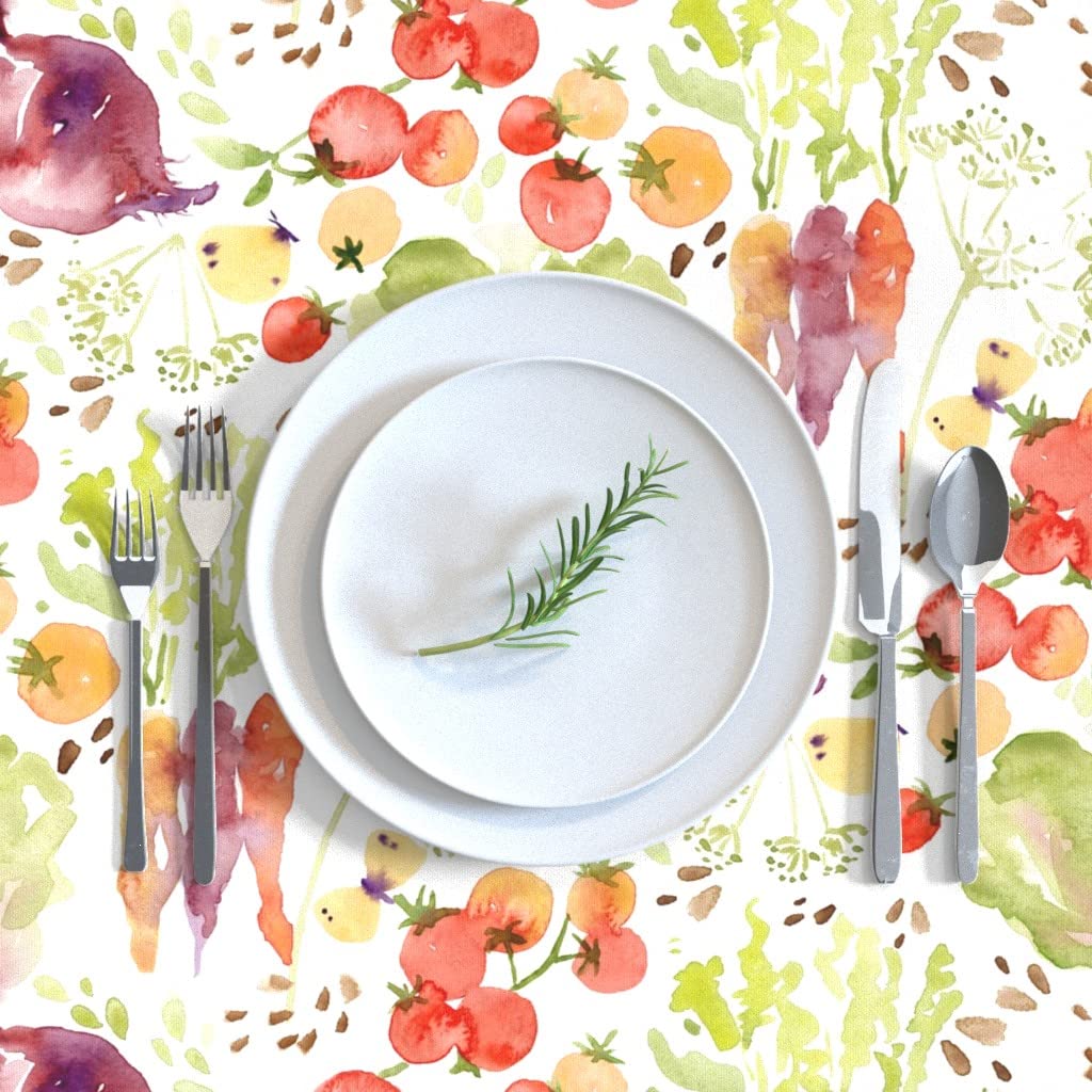 Premium Cotton Sateen Tablecloth 90