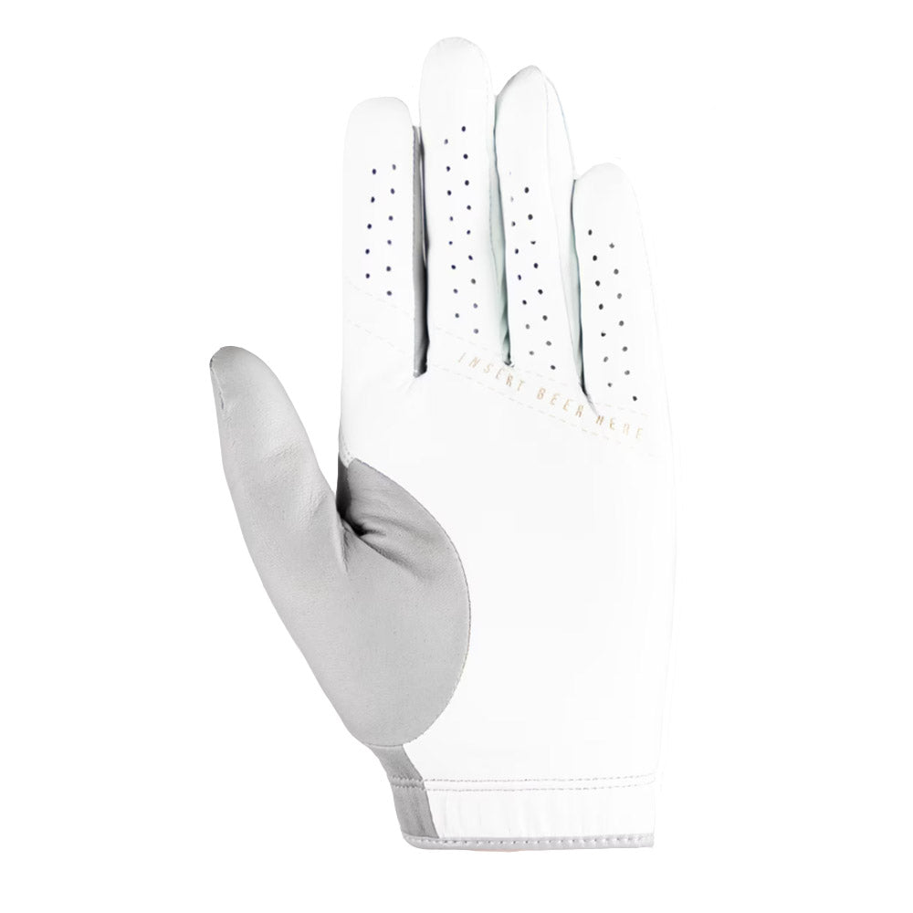 Cuater by TravisMathew Big Block Men's Golf Gloves - Premium Leather Golf Gloves for Men - Right/Left Hand Options - Perfect for Driving Range & Tournament Play