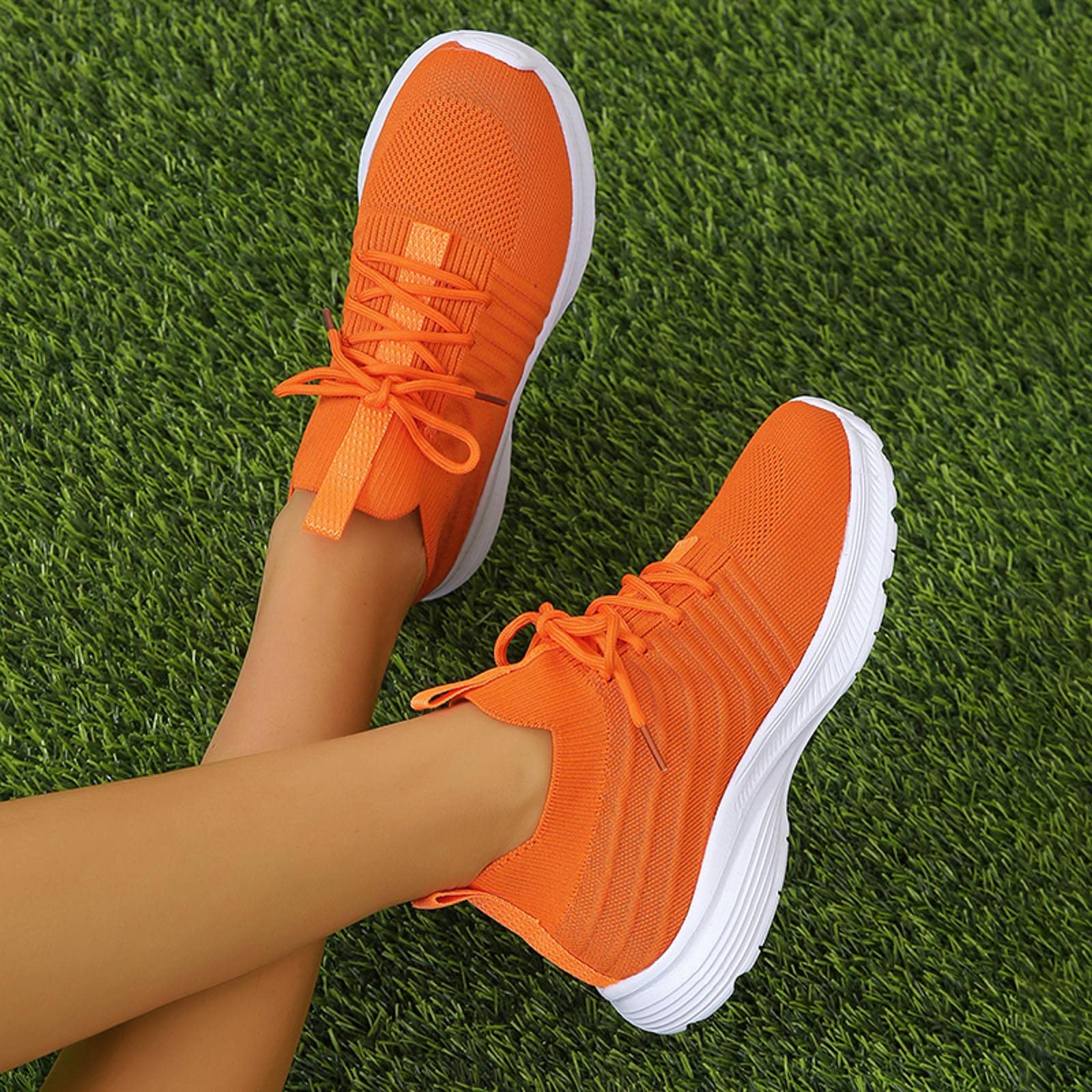 Women's Slip-On Walking Shoes - Lightweight Breathable Running Sneakers for Casual, Workout & Tennis | Perfect for Gym, Jogging & Daily Wear