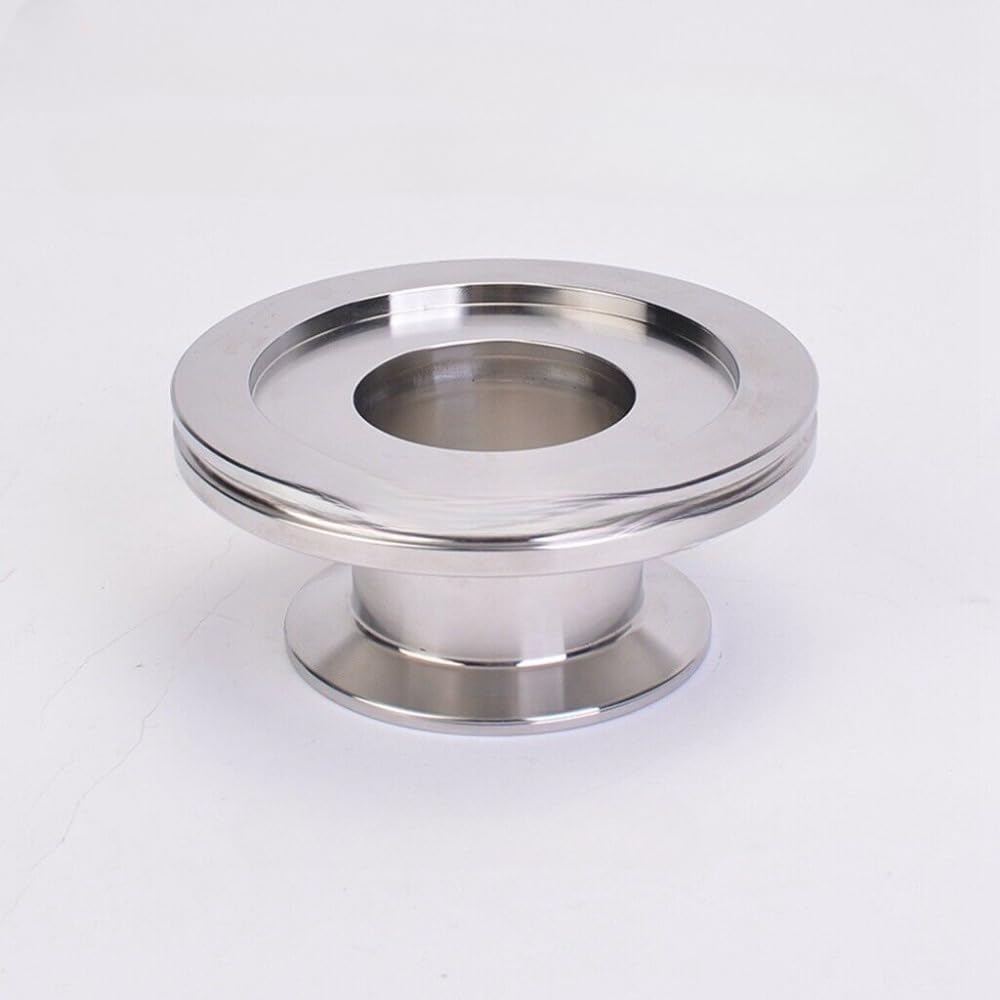1PCS NEW ISO63 to KF40 Vacuum Reducer Adapter Flange - High-Quality Stainless Steel Vacuum Connector for Laboratory & Industrial Applications