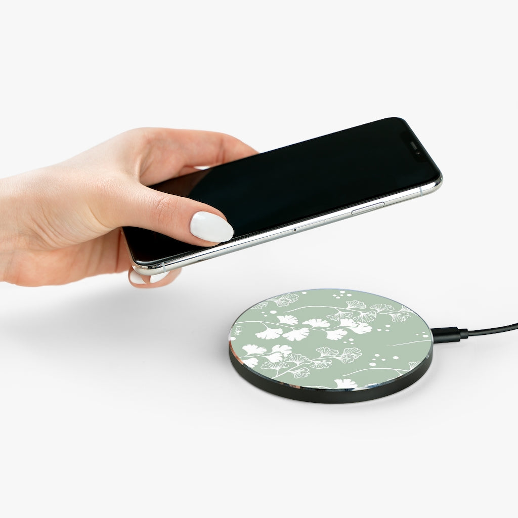 Fast Wireless Charger for iPhone & Samsung - Qi-Certified 10W/7.5W Charging Pad with LED Indicator | Perfect for Bedside, Office & Car Use