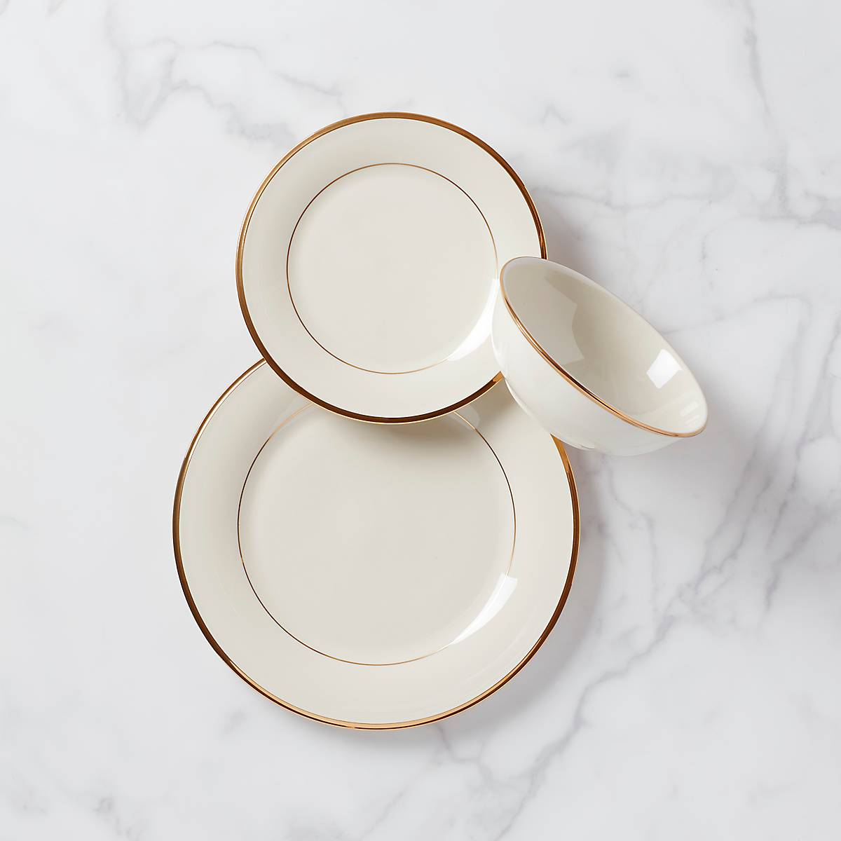 Eternal 3-Piece Dinnerware Set - Elegant Plates, Bowls & Mugs for Everyday Dining, Entertaining & Gifts | Perfect for Home, Restaurant & Wedding Use