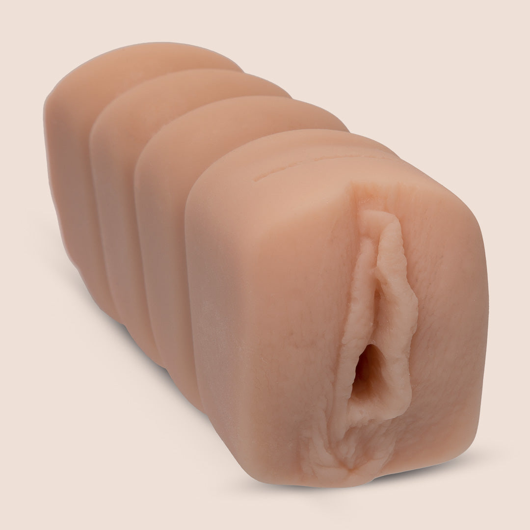 Doc Johnson Ashton Moore UR3 Realistic Pocket Pussy - Lifelike Male Masturbator for Enhanced Pleasure - Perfect for Solo Play & Discreet Storage
