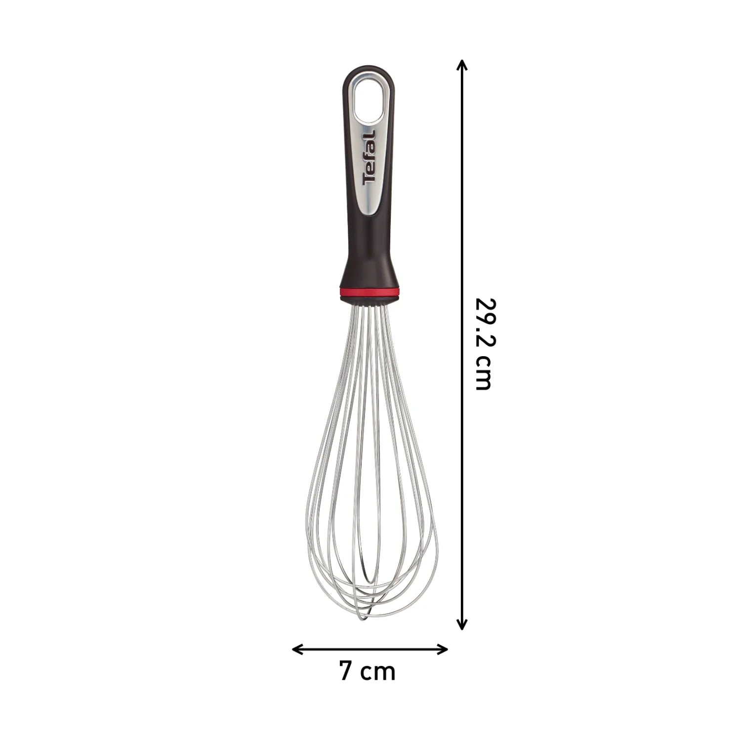 Tefal Ingenio Stainless Steel Whisk K1181714 - Professional Kitchen Whisk for Baking, Cooking & Mixing - Perfect for Eggs, Sauces & Batters