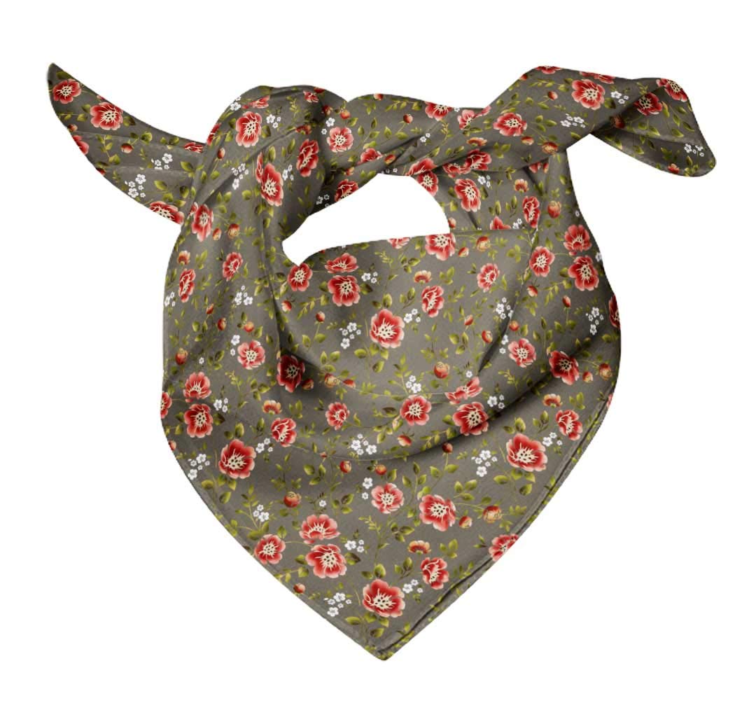 Bimba Printed Pure Silk Scarf - Women's Fashion Hair Wrap, Neck Scarf & Head Bandana - Elegant Accessory for Office, Wedding & Travel