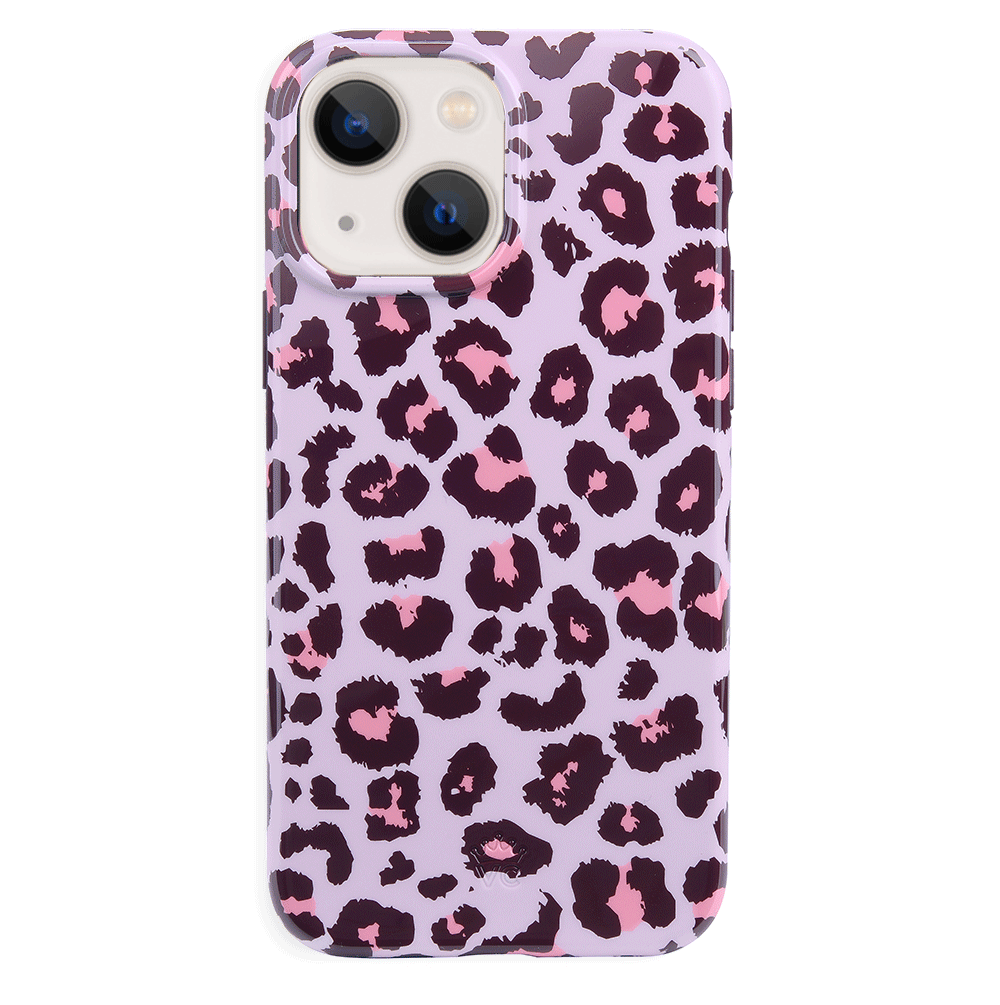 Stylish Pink Leopard Print iPhone Case - Trendy Protective Cover for iPhone Models | Perfect Gift for Women & Girls | Great for Everyday Use, Travel & Fashion Accessories