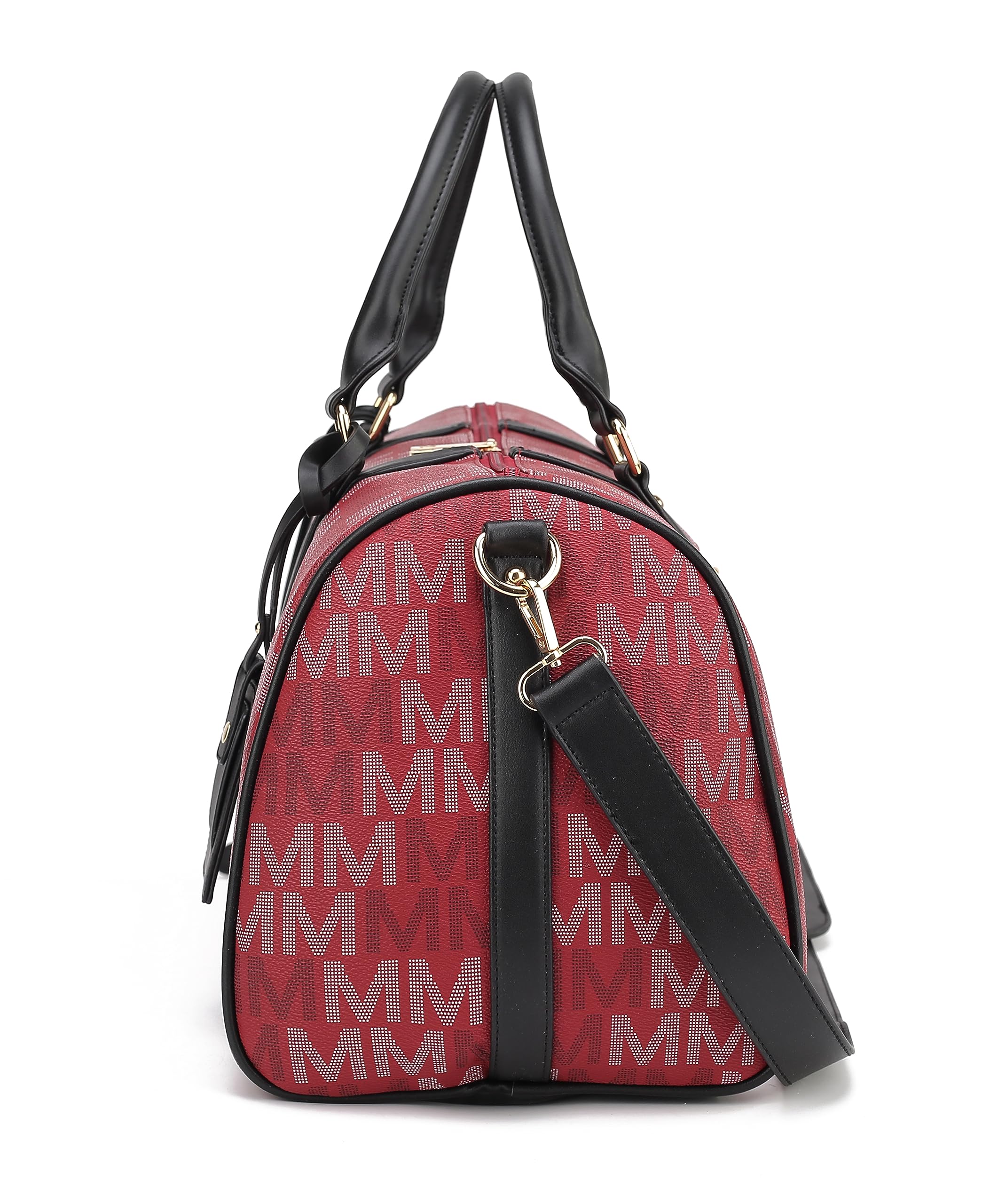 MKF Collection Women's Duffel Bag - Stylish Carry On Luggage & Weekender Travel Bag for Gym, Work, Weekend Getaways & Business Trips