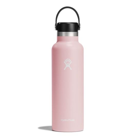 21 oz Standard Mouth Water Bottle - BPA Free, Leak Proof Stainless Steel Insulated Bottle for Gym, Hiking & Everyday Use