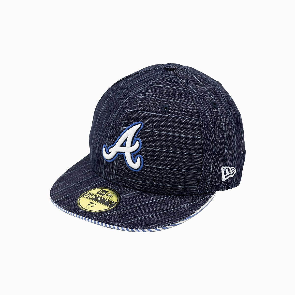 Official Atlanta Braves MLB 59FIFTY Fitted Baseball Cap - Adjustable Snapback Hat for Men & Women - Perfect for Games, Collecting & Everyday Wear