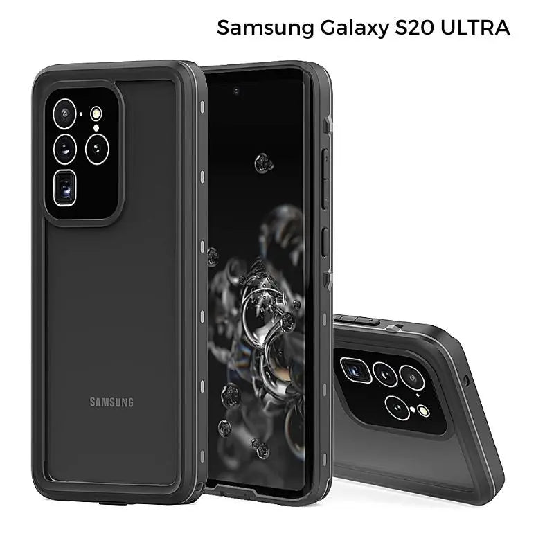 Waterproof Samsung Galaxy S Series Phone Case - Shockproof & Dirt Resistant Cover for S20/S21/S22/S23 - Perfect for Outdoor Activities, Swimming & Extreme Sports