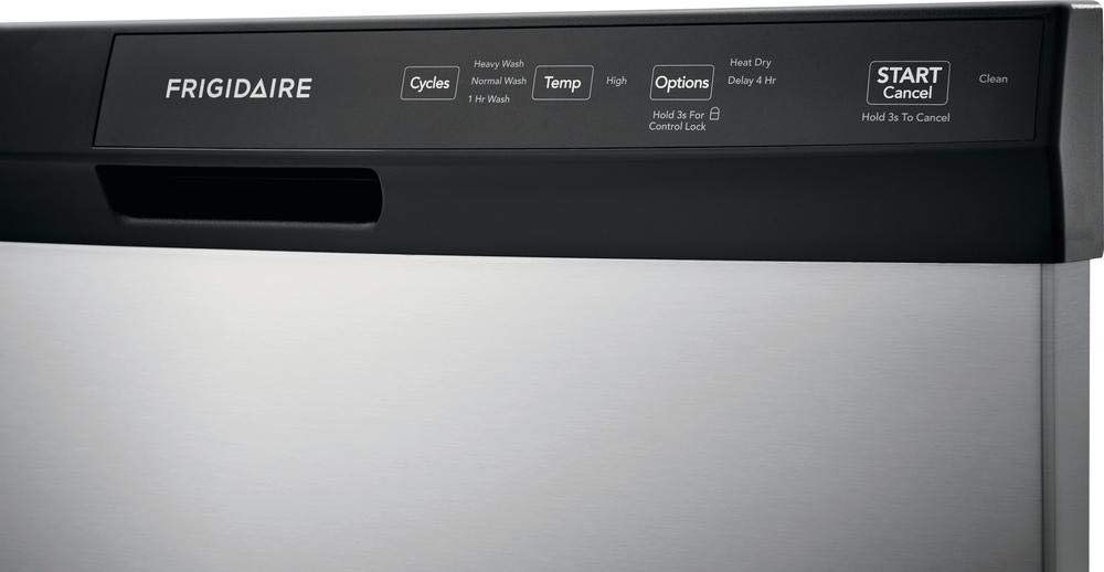 Frigidaire FFCD2413US 24 Inch Built-In Dishwasher in Stainless Steel - Perfect for Modern Kitchens and Small Spaces