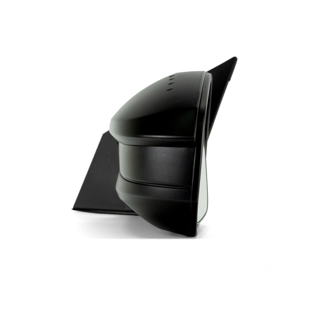2013-2015 Toyota RAV4 Driver Side Power Manual Folding Door Mirror Replacement - Textured Black Non-Heated - Fits 879400R080 & TO1320309 - Perfect for DIY Repairs & Auto Body Shops