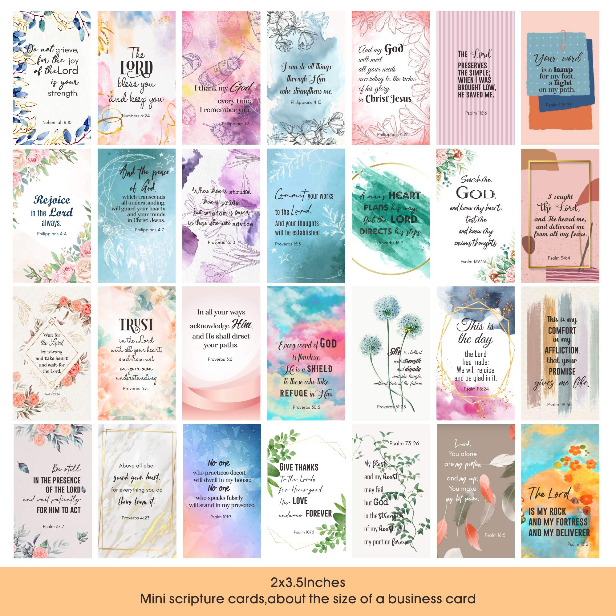 BRYTEFY 100 Inspirational Prayer Cards for Women - Assorted Bible Verse Scripture Cards, Christian Religious Gifts for Bible Study & Daily Devotion | Perfect for Women's Fellowship, Small Groups & Encouragement Gifts