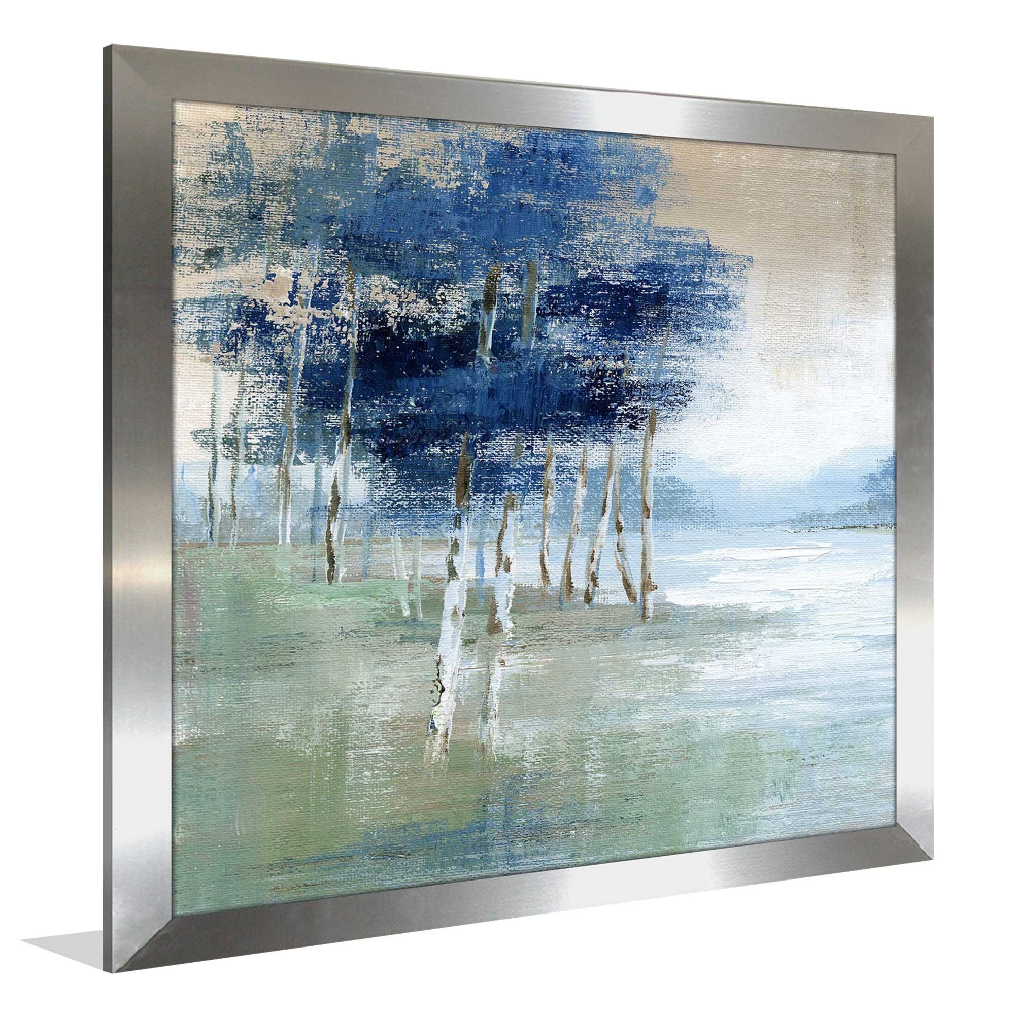 Birch River by Nan - Stunning 1-Panel Acrylic Wall Art Print - Perfect for Living Room, Bedroom & Office Decor