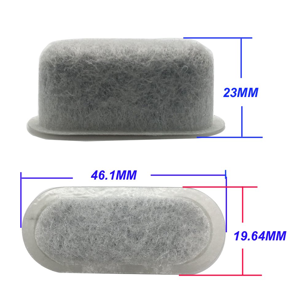 12-Pack Compatible Replacement Charcoal Water Filters for Cuisinart Coffee Makers - Activated Carbon Purification - Fits All Models - Perfect for Home, Office & RV Use
