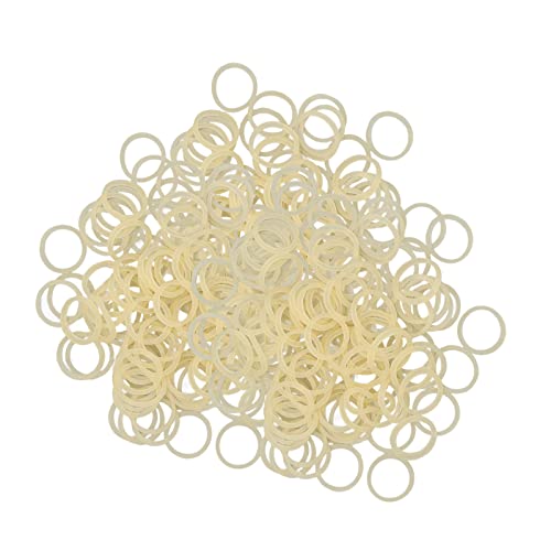 3/8 Inch 3.5 oz Orthodontic Elastic Bands - Lightweight Dental Rubber Bands for Braces, Dog Grooming & Top Knots - Perfect for Pet Hair Styling, Orthodontic Use & Small Securing Tasks