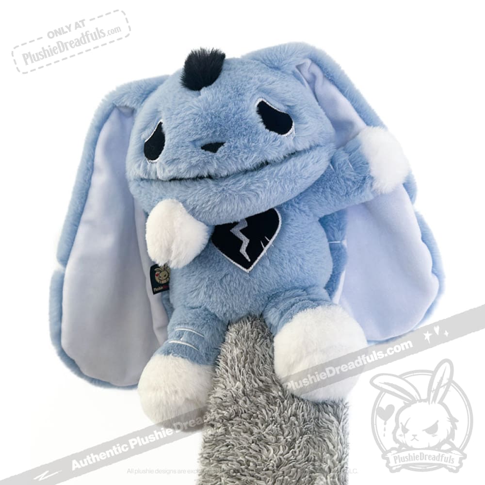 Plushie Dreadfuls Depression Rabbit Stuffed Animal - Soft Anxiety Relief Plush Toy for Mental Health Awareness, Comfort & Therapy | Perfect for Adults & Teens Coping with Depression