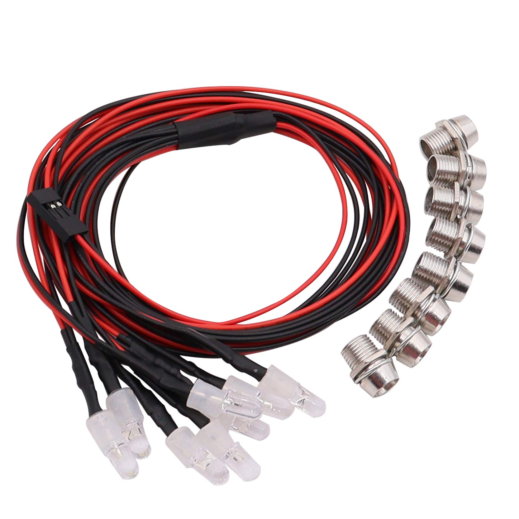 8LEDs RC Car Light Kit for Traxxas HSP Tamiya - Offroad & Crawling
