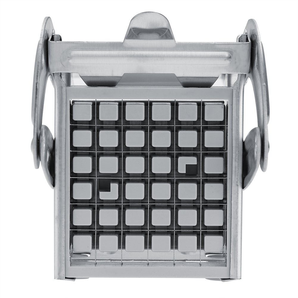 Premium Stainless Steel Potato Cutter - French Fry Maker & Vegetable Slicer for Perfect Homemade Fries, Chips | Durable Kitchen Tool for Potatoes, Carrots, Apples | Ideal for Meal Prep, Snacks, Parties & Restaurants