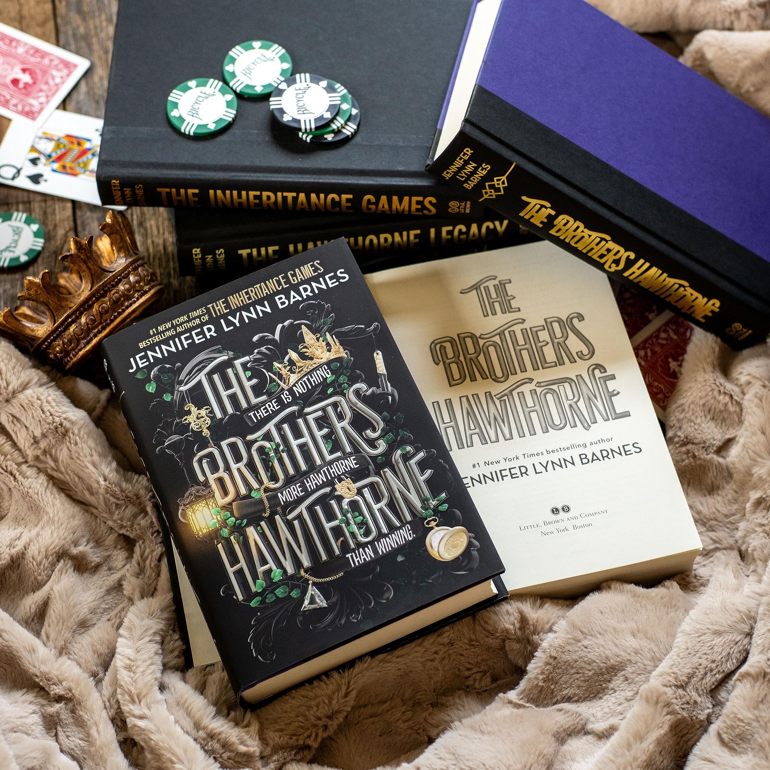 The Brothers Hawthorne (The Inheritance Games Book 4) - Gripping Mystery Novel for Teens & Adults - Perfect for Book Clubs & Weekend Reading