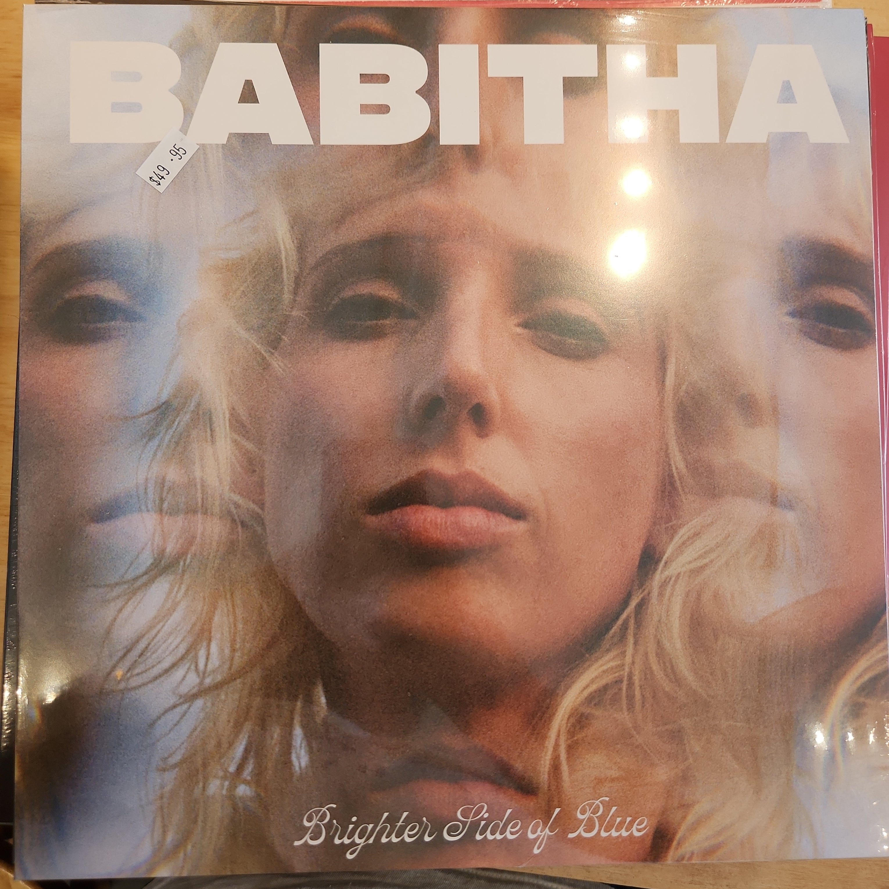 Babitha Brighter Shade of Blue Vinyl LP Record - Limited Edition Blue Colored Vinyl for Music Collectors & Audiophiles - Perfect for Home Listening, Gifts & Vinyl Collections