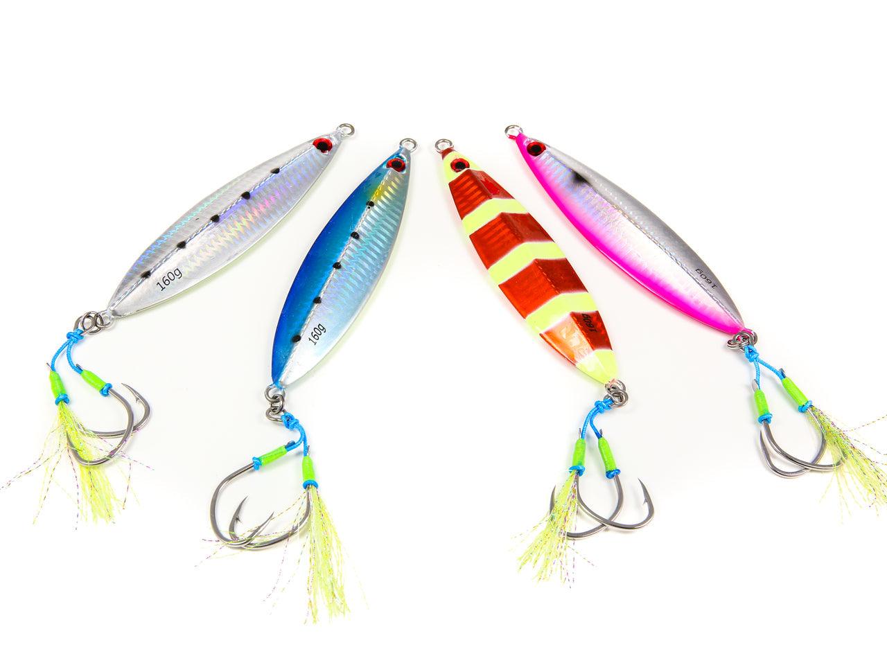 Jigging World Monster Slayer Slow Pitch Jigs - Premium Saltwater Fishing Lures for Tuna, Grouper & Snapper | Perfect for Deep Sea Jigging & Bottom Fishing