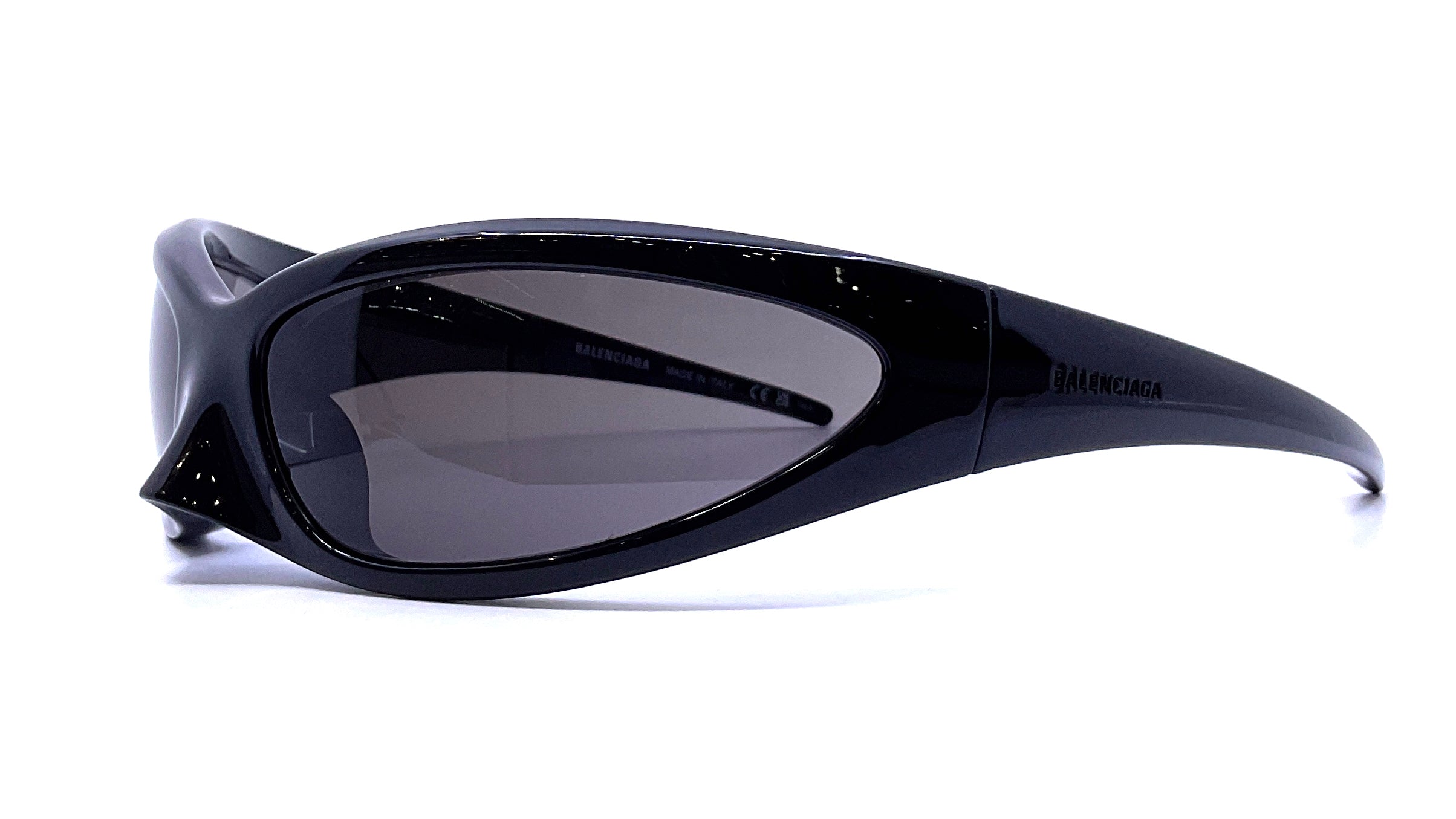 Balenciaga BB0251S (001) Black Sunglasses for Men & Women - UV Protection, Luxury Fashion Shades for Outdoor, Travel & Street Style