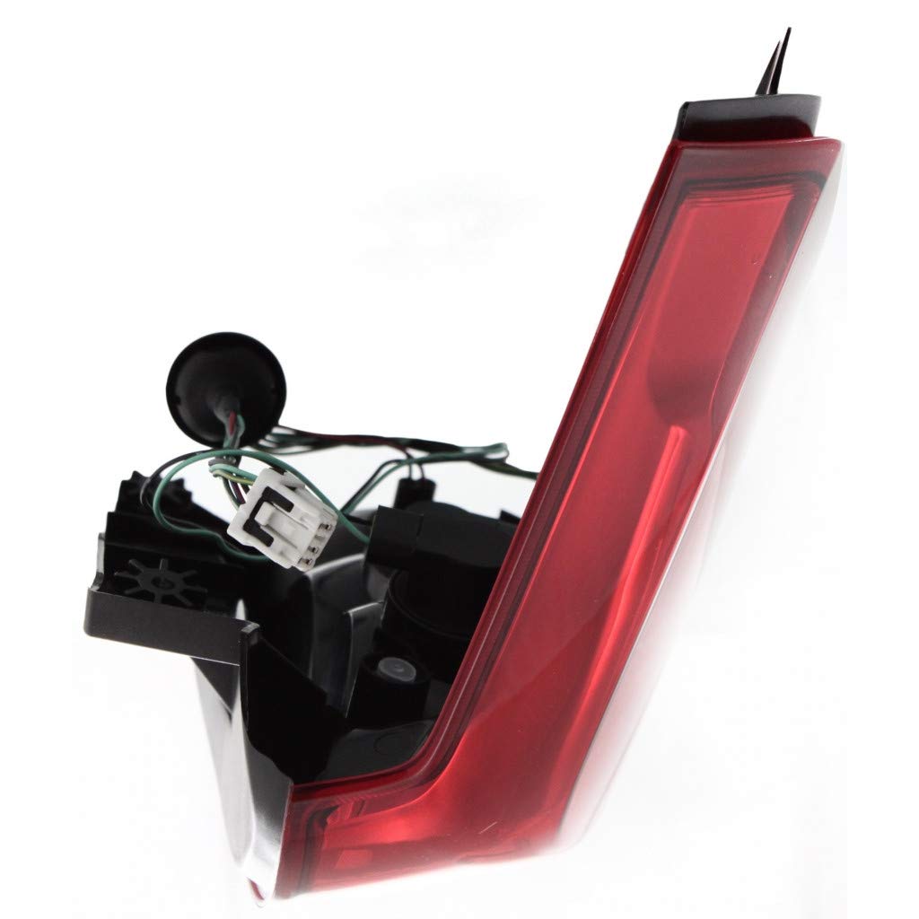 2007-2009 Nissan Quest Passenger Side Tail Light Assembly with Bulbs - Replacement for NI2801167 | Perfect for Night Driving & Enhanced Vehicle Safety