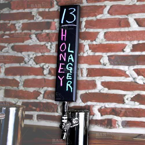 Custom Beer Tap Handle with Chalkboard - 11 3/4 Inch Tall for Home Bars & Breweries | Perfect for Draft Beer Dispensers & Pub Decor