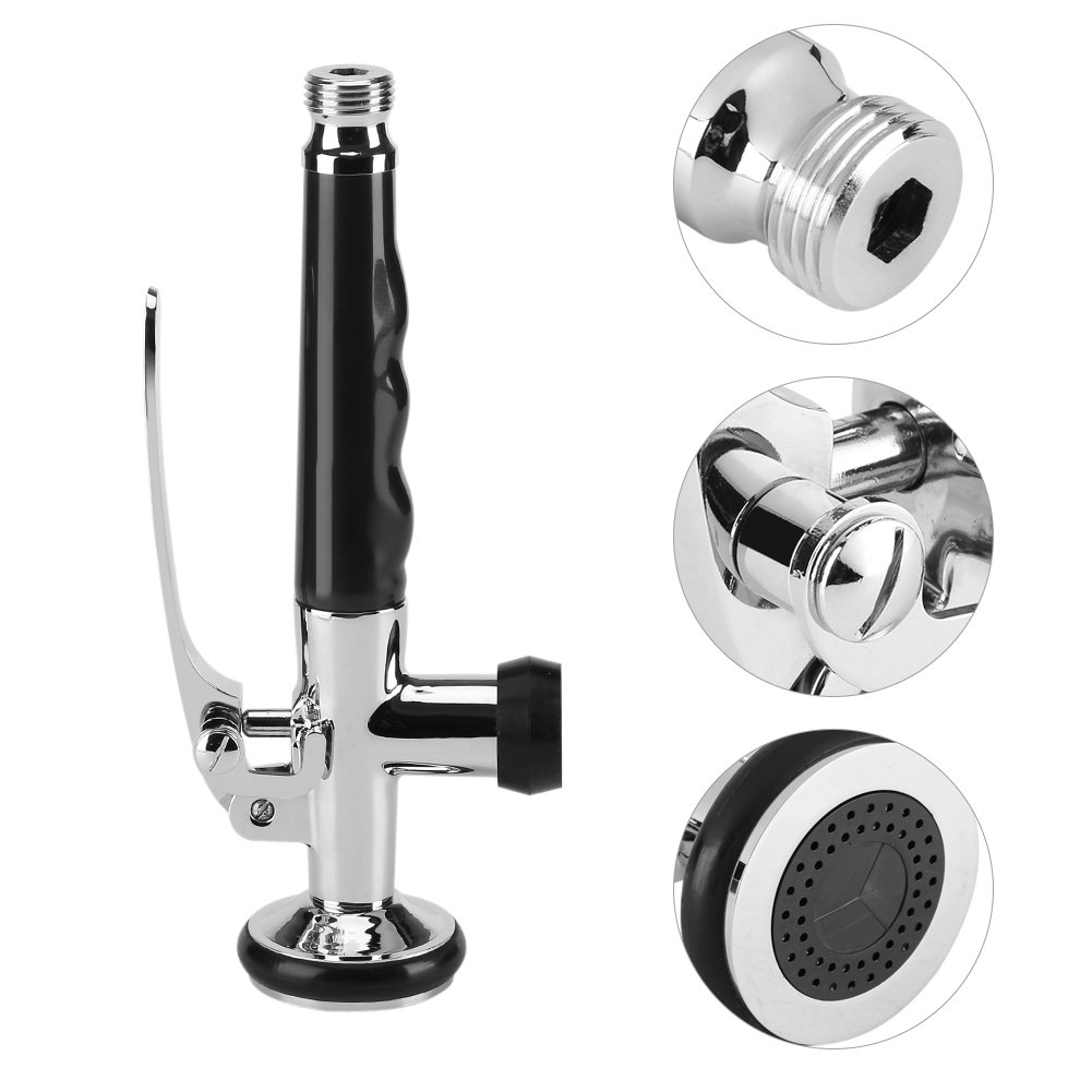 Extendable Pull Down Kitchen Faucet with Spray Head - High Pressure Swivel Sink Tap for Pre-Rinse & Dish Washing | Perfect for Modern Kitchens & Food Prep Stations