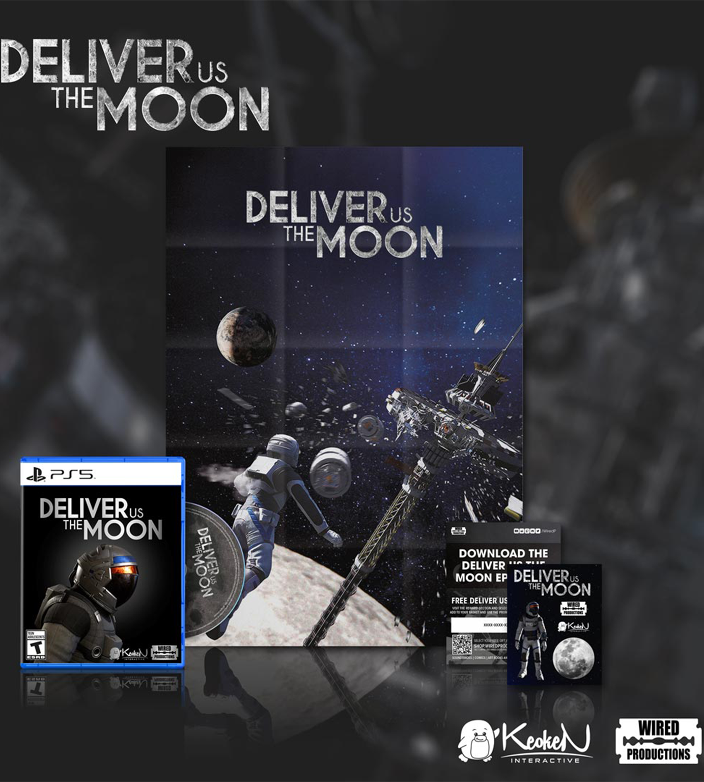 Deliver Us The Moon - PS5 Game | Sci-Fi Adventure & Space Exploration | Perfect for Sci-Fi Fans & Gamers