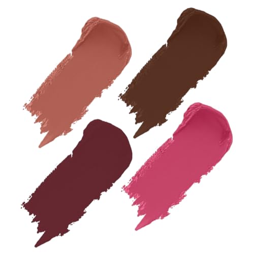 Pink Fusion, Caramel, Cocoa Brown , Dusky Maroon