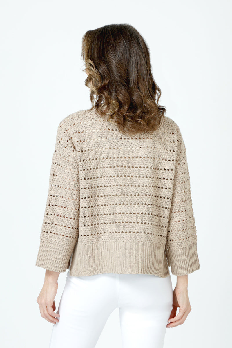 Ten Oh 8 Textured Crew Sweater for Men - Soft Knit Pullover with Unique Pattern | Perfect for Casual Outfits, Fall Layering & Cozy Winter Wear