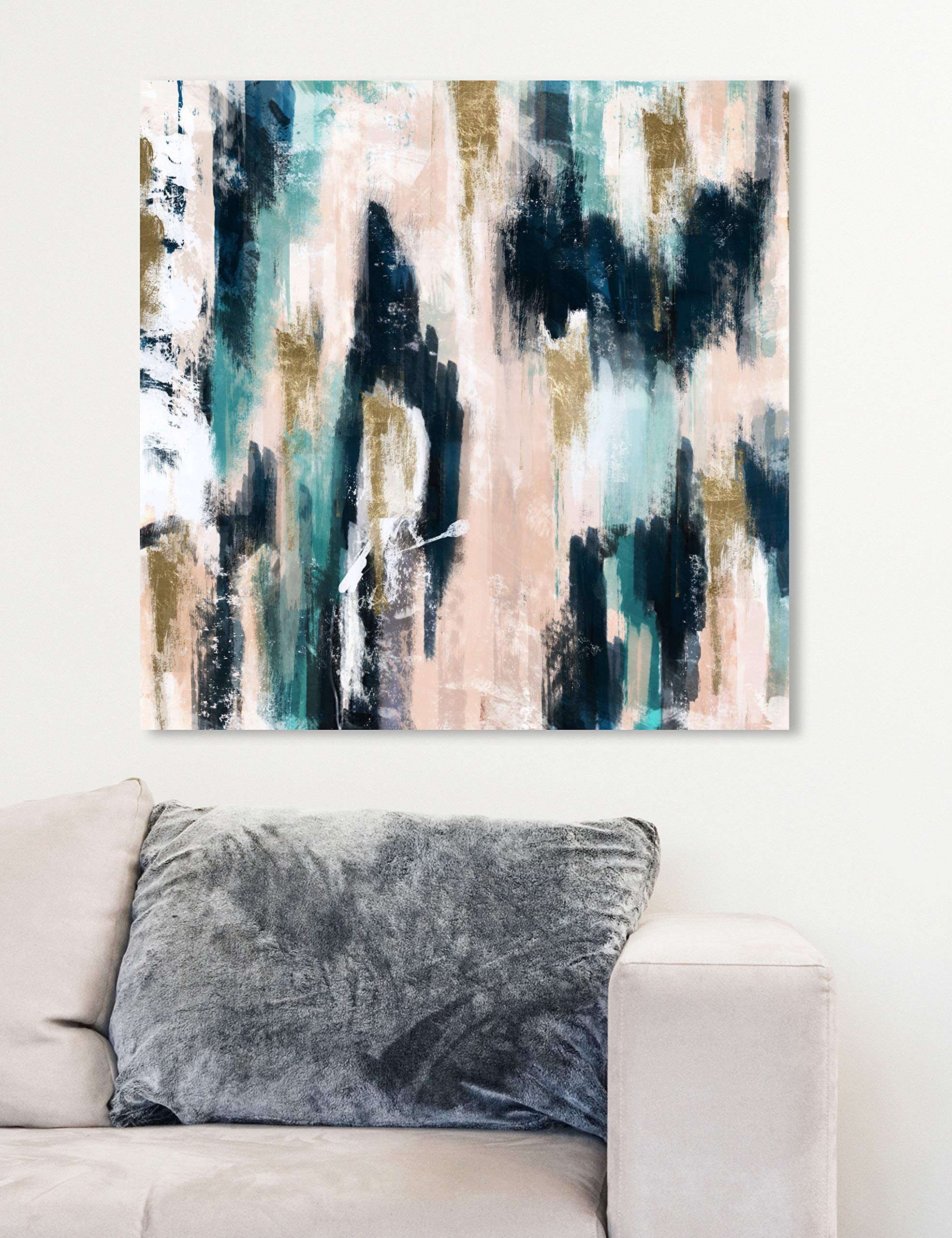 Abstract Wall Art Canvas Print 'Linear Movement' by Oliver Gal – 24